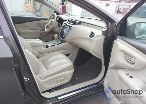 2017 Nissan Murano Sl from USA, damaged, VIN 5N1AZ2MH7HN129806